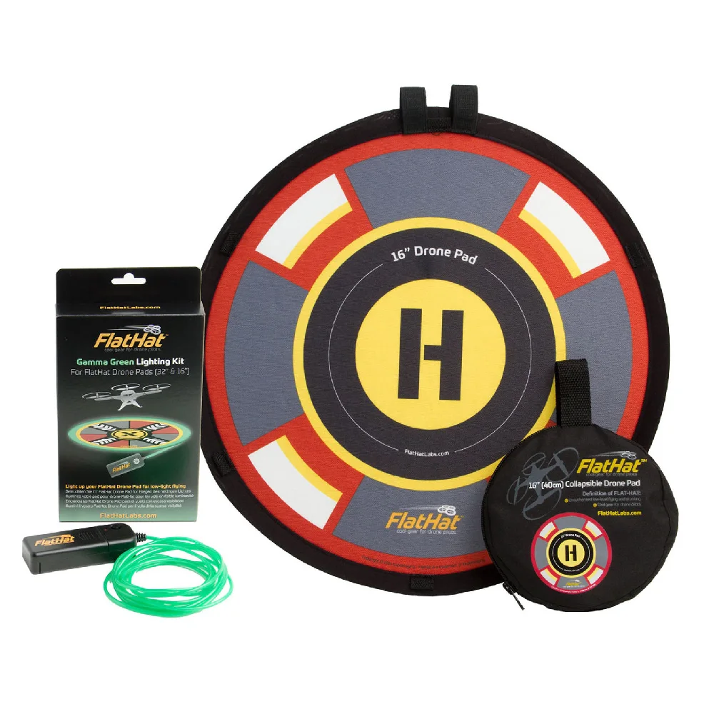 FlatHat 40 cm Drone Pad Lighting Kit - Groen